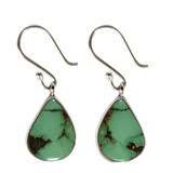 Zilveren oorbellen turkoois | 1,6 x 1,2 cm Zilveren oorbellen turkoois | 1,6 x 1,2 cm