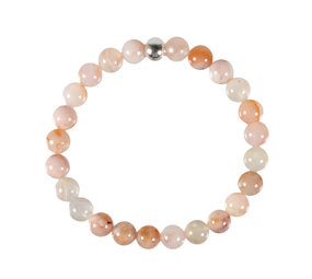 Agaat (bloem) armband 18 cm | 8 mm kralen