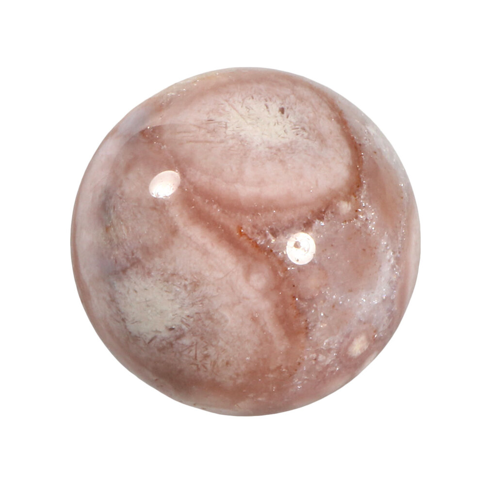 Amethist (roze) bol 63 mm | 342 gram Amethist (roze) bol 63 mm | 342 gram
