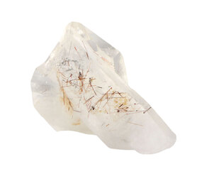 Rutiel fantoomkwarts (koper) brugkristal 12 x 7 x 7 cm | 495 gram Rutiel fantoomkwarts (koper) brugkristal 12 x 7 x 7 cm | 495 gram