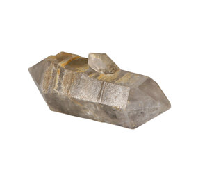 Rookkwarts (enhydro) dubbeleinder brugkristal 12 x 5 x 4,5 cm | 284 gram Rookkwarts (enhydro) dubbeleinder brugkristal 12 x 5 x 4,5 cm | 284 gram