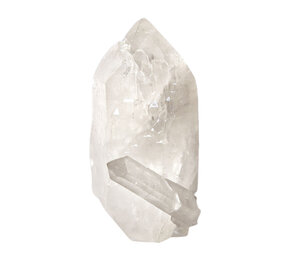 Kathedraalkwarts met brugkristal staand 20 x 13,5 x 8,5 cm | 2460 gram