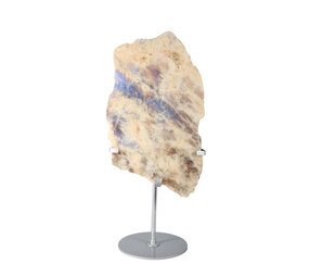 Maansteen A-kwaliteit schijf op standaard 27 x 16,5 x 3,5 cm | 2179 gram Maansteen A-kwaliteit schijf op standaard 27 x 16,5 x 3,5 cm | 2179 gram