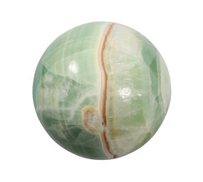 Calciet (groen/pistache) bol 102 mm | 1576 gram Calciet (groen/pistache) bol 102 mm | 1576 gram