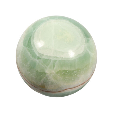 Calciet (groen/pistache) bol 102 mm | 1576 gram Calciet (groen/pistache) bol 102 mm | 1576 gram