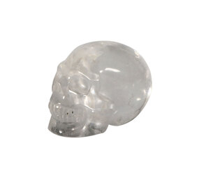 Bergkristal kristallen schedel 8 x 6,5 x 5,5 cm | 340 gram Bergkristal kristallen schedel 8 x 6,5 x 5,5 cm | 340 gram