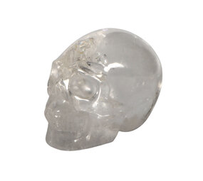 Bergkristal kristallen schedel 8 x 6,5 x 5,5 cm | 342 gram Bergkristal kristallen schedel 8 x 6,5 x 5,5 cm | 342 gram