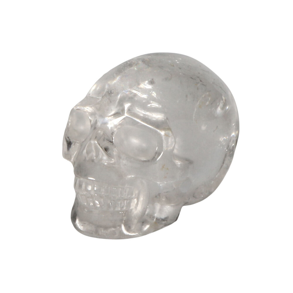 Bergkristal kristallen schedel 7,5 x 5,5 x 5 cm | 247 gram