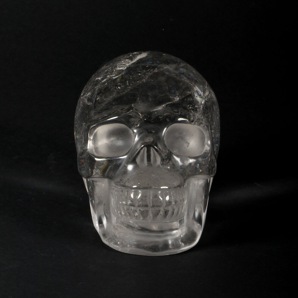 Bergkristal kristallen schedel 11 x 8 x 7 cm | 778 gram Bergkristal kristallen schedel 11 x 8 x 7 cm | 778 gram