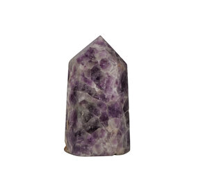 Amethist (chevron) punt geslepen 15,5 x 8,5 x 5,5 cm | 1308 gram