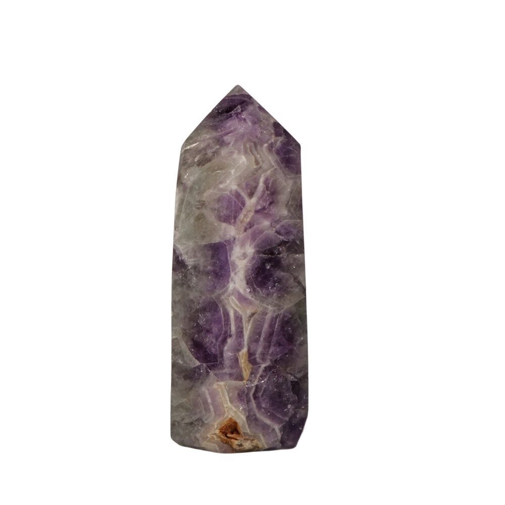 Amethist (chevron) punt geslepen 15,5 x 8,5 x 5,5 cm | 1308 gram Amethist (chevron) punt geslepen 15,5 x 8,5 x 5,5 cm | 1308 gram