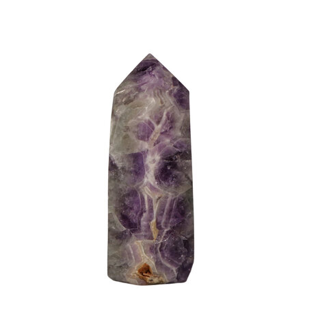 Amethist (chevron) punt geslepen 15,5 x 8,5 x 5,5 cm | 1308 gram Amethist (chevron) punt geslepen 15,5 x 8,5 x 5,5 cm | 1308 gram