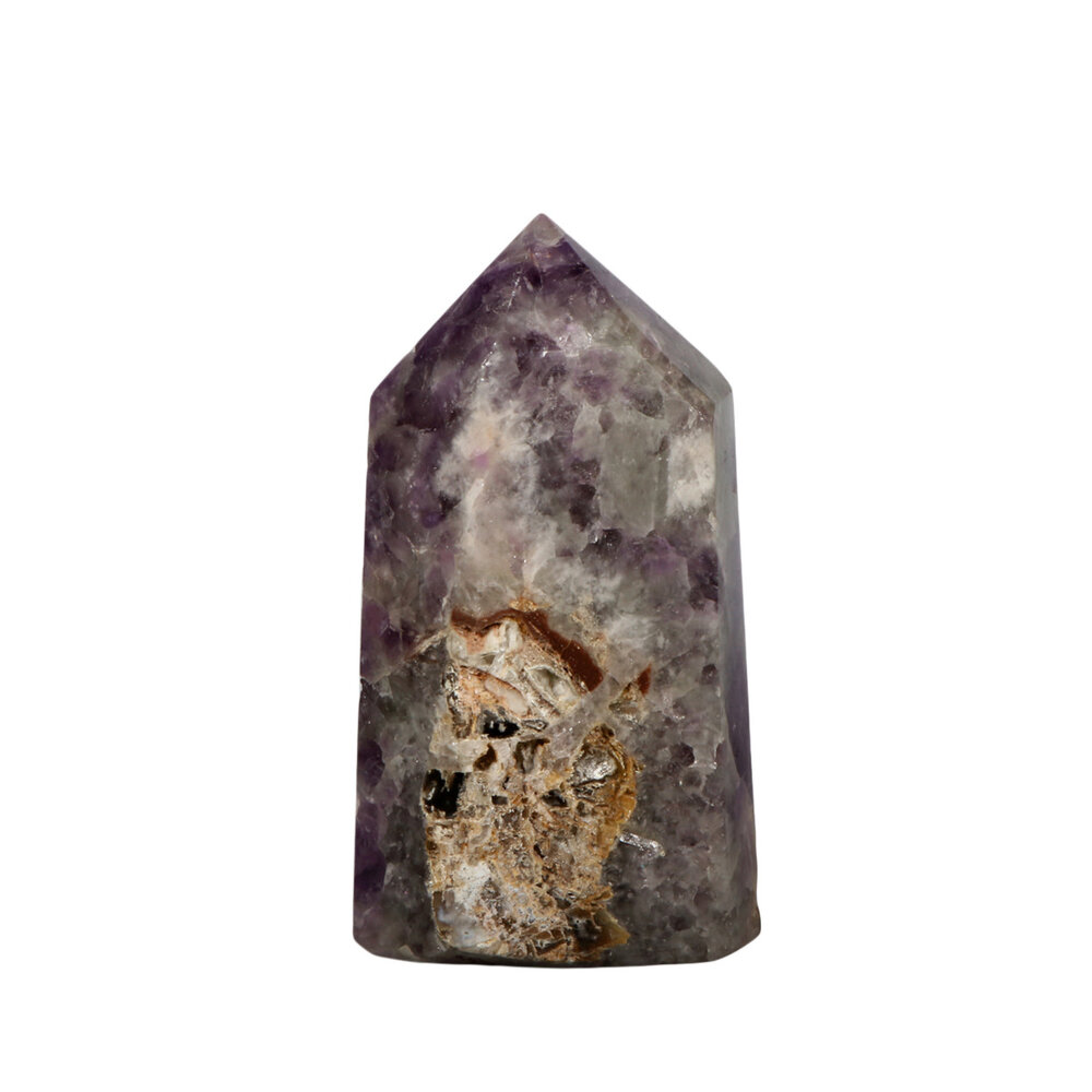 Amethist (chevron) punt geslepen 15,5 x 8,5 x 5,5 cm | 1308 gram Amethist (chevron) punt geslepen 15,5 x 8,5 x 5,5 cm | 1308 gram