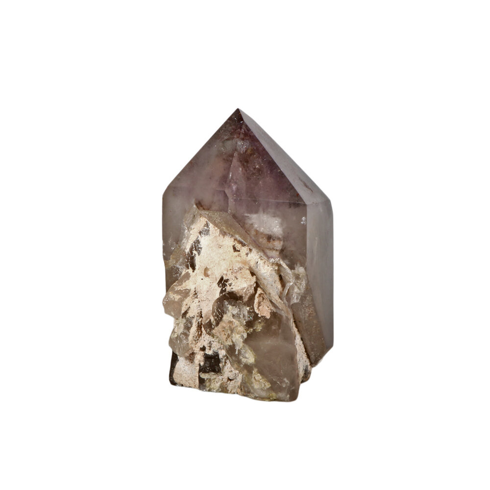 Super seven scepterkwarts kristal (geslepen) staand 10 x 7,5 x 5,5 cm | 593 gram Super seven scepterkwarts kristal (geslepen) staand 10 x 7,5 x 5,5 cm | 593 gram