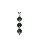 Zilveren hanger serafiniet | 3 bolletjes Zilveren hanger serafiniet | 3 bolletjes