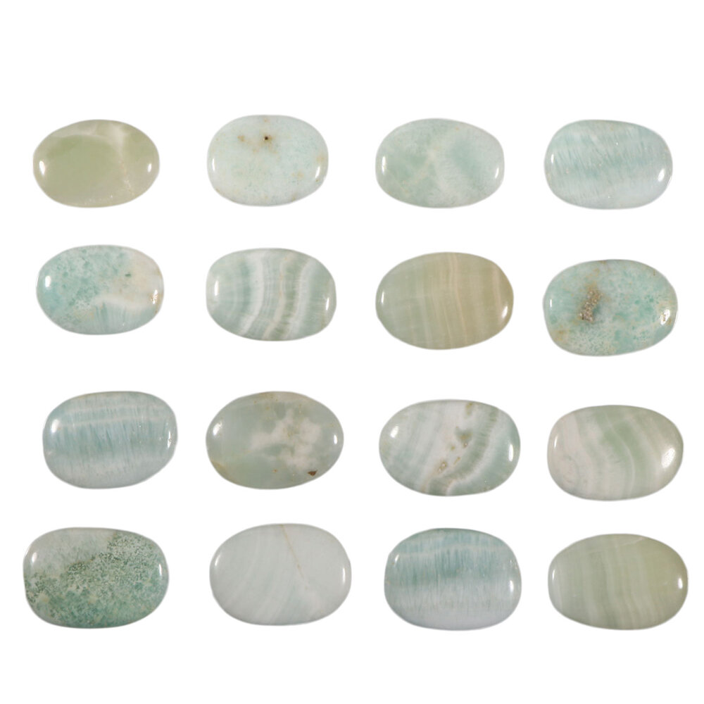 Hemimorfiet steen plat gepolijst Hemimorfiet steen plat gepolijst