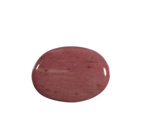 Versteend hout (roze) steen plat gepolijst