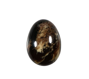 Barnsteen edelsteen ei 5 tot 5,5 cm