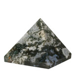 Mosagaat piramide 5,3 tot 5,8 cm Mosagaat piramide 5,3 tot 5,8 cm