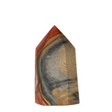 Jaspis (polychroom) punt geslepen 14 x 8 x 5,5 cm | 926 gram