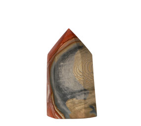 Jaspis (polychroom) punt geslepen 14 x 8 x 5,5 cm | 926 gram Jaspis (polychroom) punt geslepen 14 x 8 x 5,5 cm | 926 gram