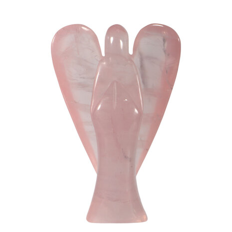 Rozenkwarts A-kwaliteit engel 14 x 9 x 4,4 cm | 512 gram Rozenkwarts A-kwaliteit engel 14 x 9 x 4,4 cm | 512 gram