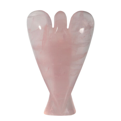 Rozenkwarts A-kwaliteit engel 14 x 9 x 4,4 cm | 512 gram Rozenkwarts A-kwaliteit engel 14 x 9 x 4,4 cm | 512 gram