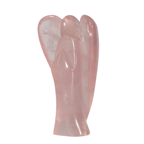Rozenkwarts A-kwaliteit engel 14 x 9 x 4,4 cm | 512 gram Rozenkwarts A-kwaliteit engel 14 x 9 x 4,4 cm | 512 gram