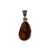 Zilveren hanger agaat (vuur) | druppel 2,2 x 1,4 cm Zilveren hanger agaat (vuur) | druppel 2,2 x 1,4 cm