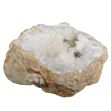 Bergkristal geode 29 x 23 x 18 cm | 14,68 kg Bergkristal geode 29 x 23 x 18 cm | 14,68 kg