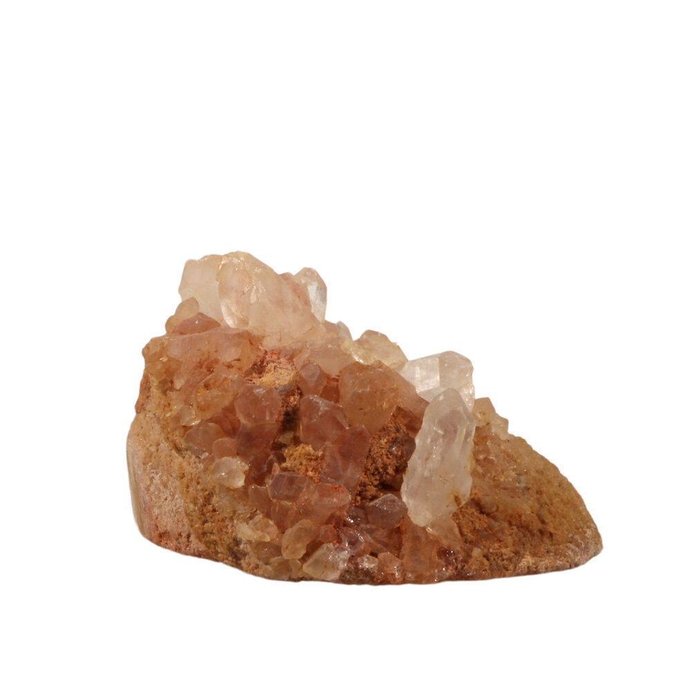 Bergkristal (Himalaya) roze cluster 12 x 8 x 6 cm | 477 gram