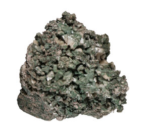 Heulandiet (groen) cluster 17 x 16 x 10 cm | 1780 gram