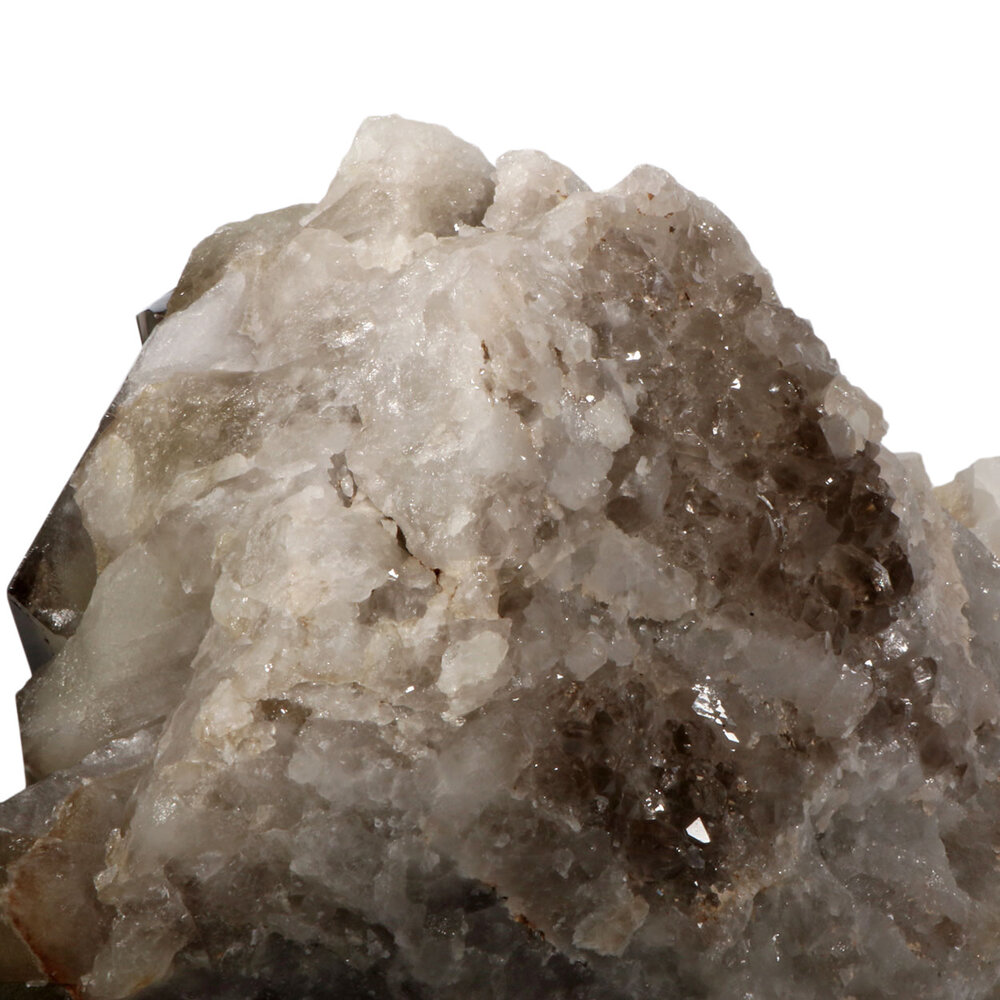 Citrien met rookkwarts (smoky citrien) zelfhelend cluster 28,5 x 16 x 11 cm | 4024 gram