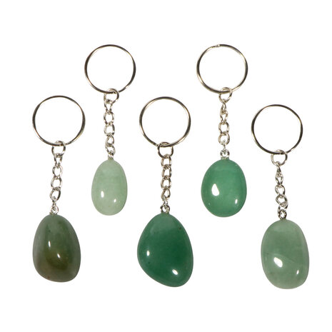 Aventurijn sleutelhanger