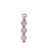 Gold filled hanger kunziet | 3 bolletjes Gold filled hanger kunziet | 3 bolletjes