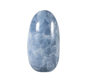 Calciet (blauw) sculptuur 14 x 7,5 x 7 cm | 1125 gram