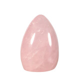 Rozenkwarts sculptuur 12 x 8,5 x 6,5 cm | 911 gram Rozenkwarts sculptuur 12 x 8,5 x 6,5 cm | 911 gram