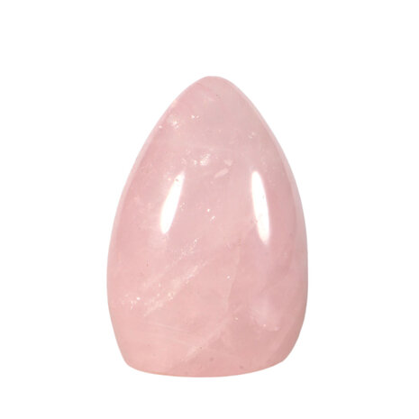 Rozenkwarts sculptuur 12 x 8,5 x 6,5 cm | 911 gram Rozenkwarts sculptuur 12 x 8,5 x 6,5 cm | 911 gram