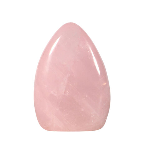 Rozenkwarts sculptuur 12 x 8,5 x 6,5 cm | 911 gram Rozenkwarts sculptuur 12 x 8,5 x 6,5 cm | 911 gram