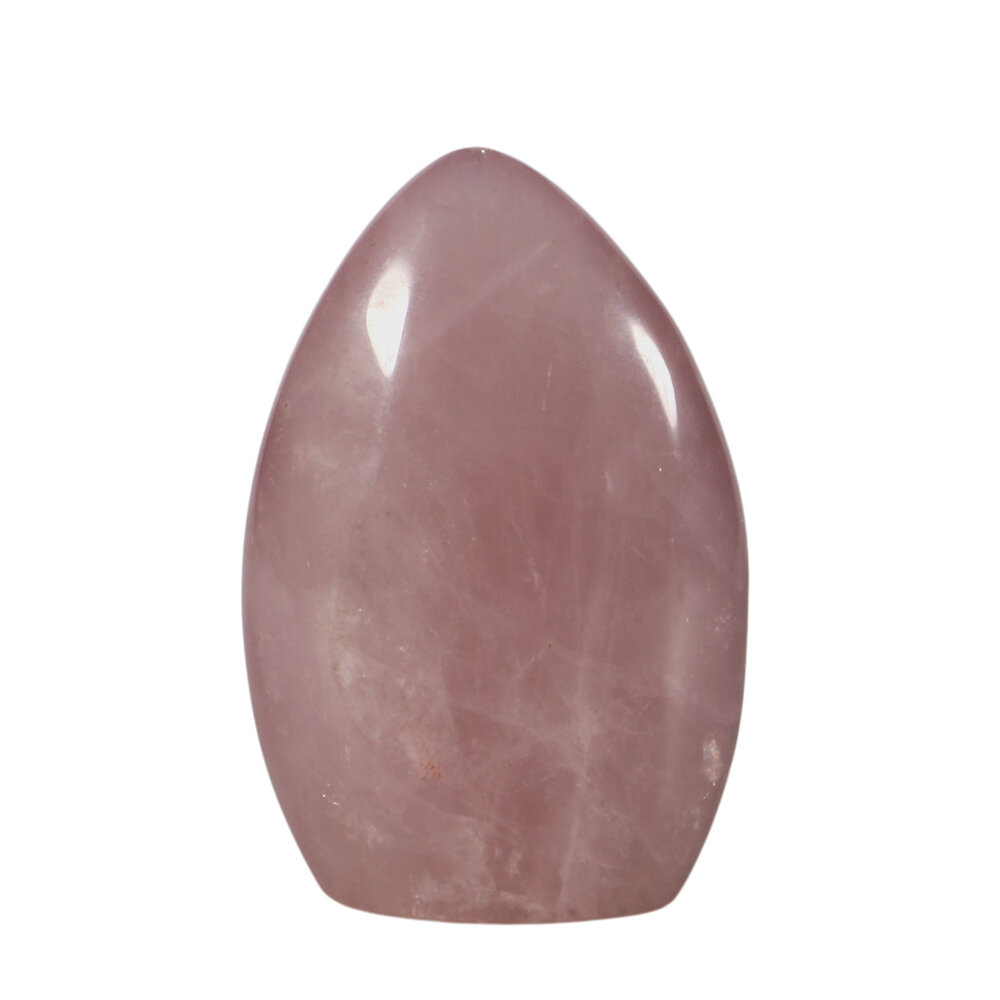 Rozenkwarts sculptuur 12 x 7,5 x 3,5 cm | 591 gram Rozenkwarts sculptuur 12 x 7,5 x 3,5 cm | 591 gram