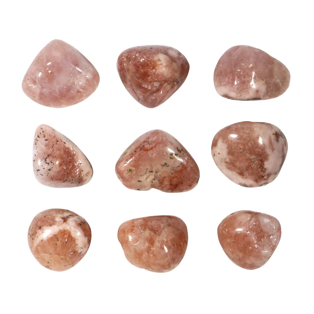 Amethist (roze) steen getrommeld 15 - 30 gram Amethist (roze) steen getrommeld 15 - 30 gram