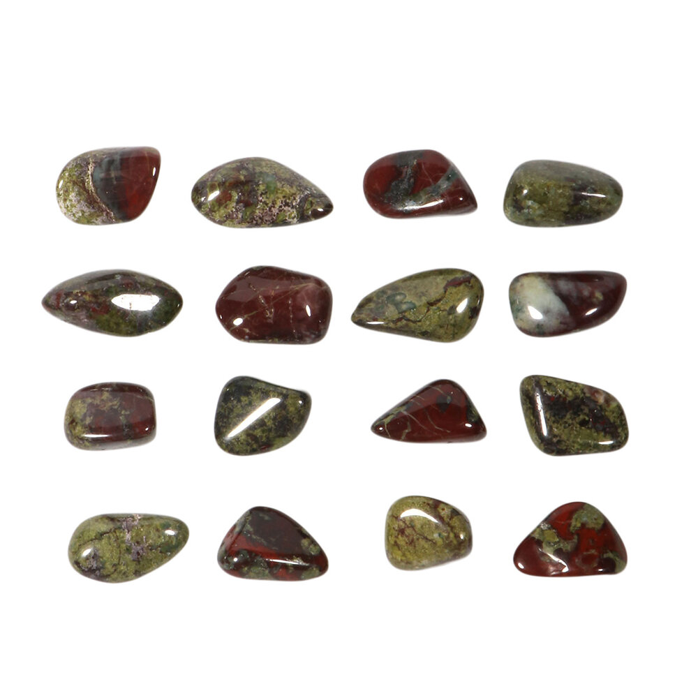 Jaspis (drakenbloed) steen getrommeld 2 - 5 gram Jaspis (drakenbloed) steen getrommeld 2 - 5 gram