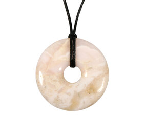 Calciet (mangano) hanger donut 3,5 cm Calciet (mangano) hanger donut 3,5 cm