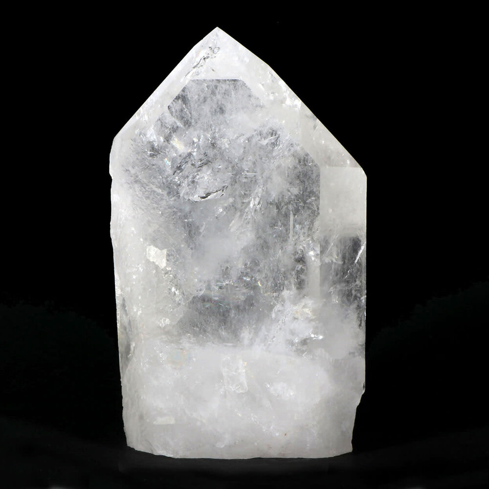 Bergkristal punt geslepen 20,5 x 12 x 8,5 cm | 3771 gram Bergkristal punt geslepen 20,5 x 12 x 8,5 cm | 3771 gram