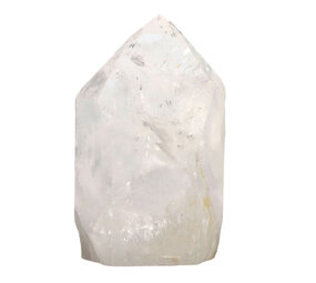 Bergkristal punt geslepen 20,5 x 12 x 8,5 cm | 3771 gram