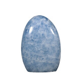 Calciet (blauw) sculptuur 12 x 8 x 4,5 cm | 779 gram