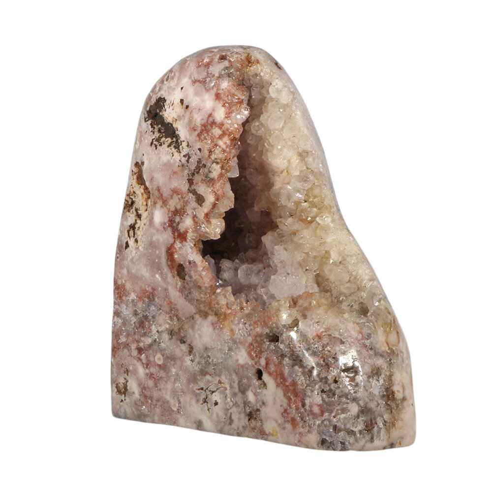Amethist (roze) sculptuur 18 x 16 x 5,5 cm  | 2942 gram Amethist (roze) sculptuur 18 x 16 x 5,5 cm  | 2942 gram