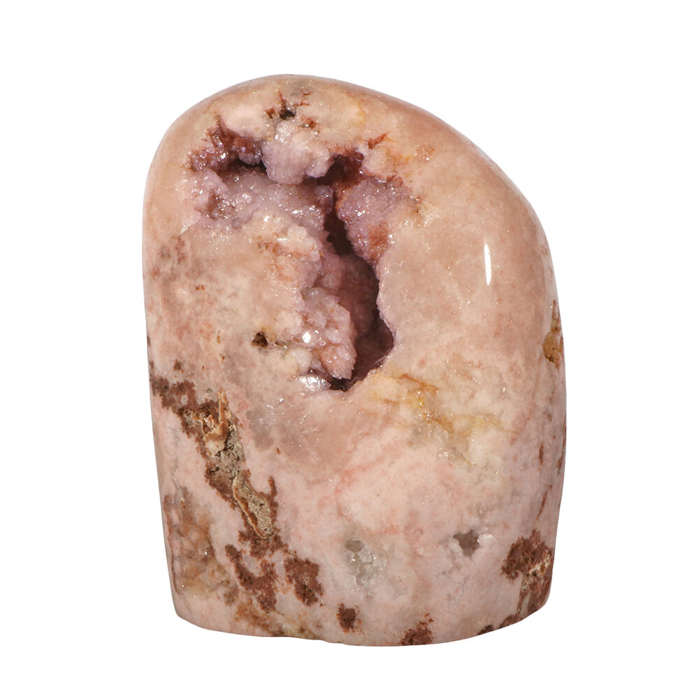 Amethist (roze) sculptuur 11 x 8,5 x 7 cm  | 873 gram