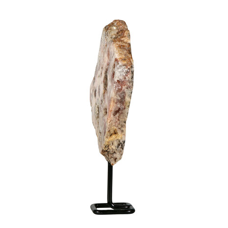 Amethist (roze) op standaard 17,5 x 15 x 2,5 cm | 946 gram