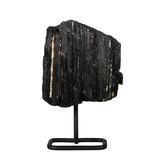 Toermalijn (zwart) ruw op standaard 14 x 13,5 x 11 cm | 4066 gram Toermalijn (zwart) ruw op standaard 14 x 13,5 x 11 cm | 4066 gram